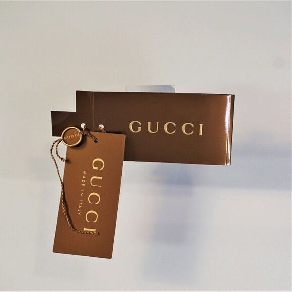 Gucci Replacement Button Gray Rimmed 4 Hole Flat Back - Picture 5 of 10